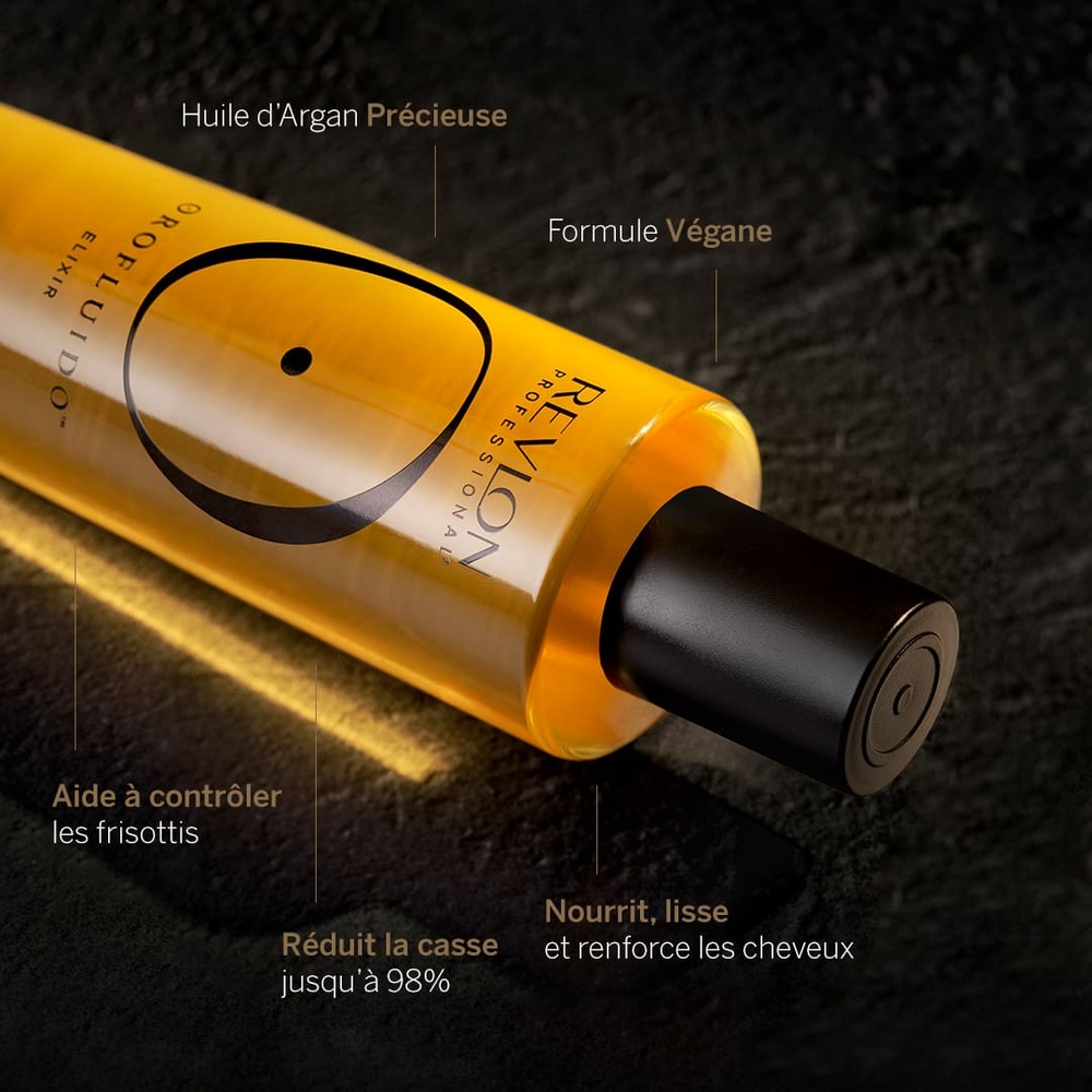 REVLON PROFESSIONAL OROFLUIDO™ Original Elixir à l'Huile d'Argan Soin cheveux secs