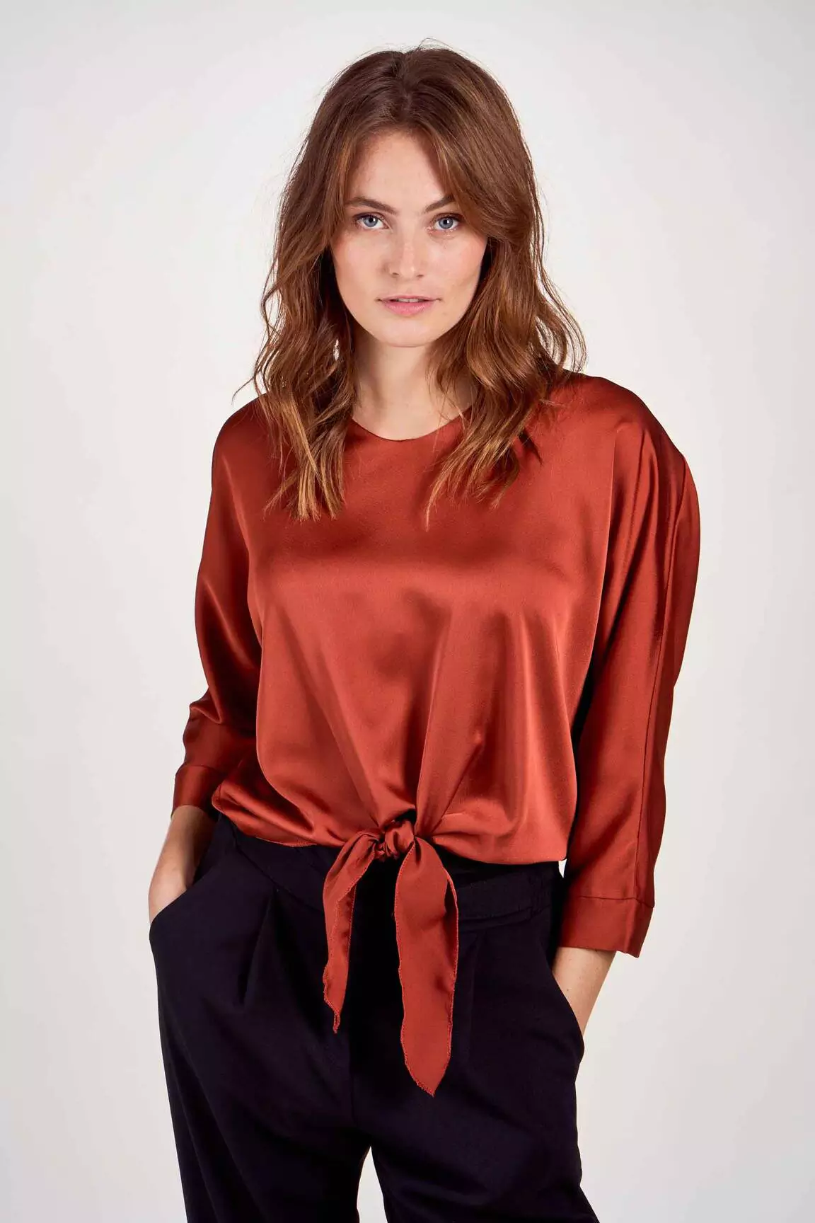 Terra Di Siena Blouses Femme couleur beige
