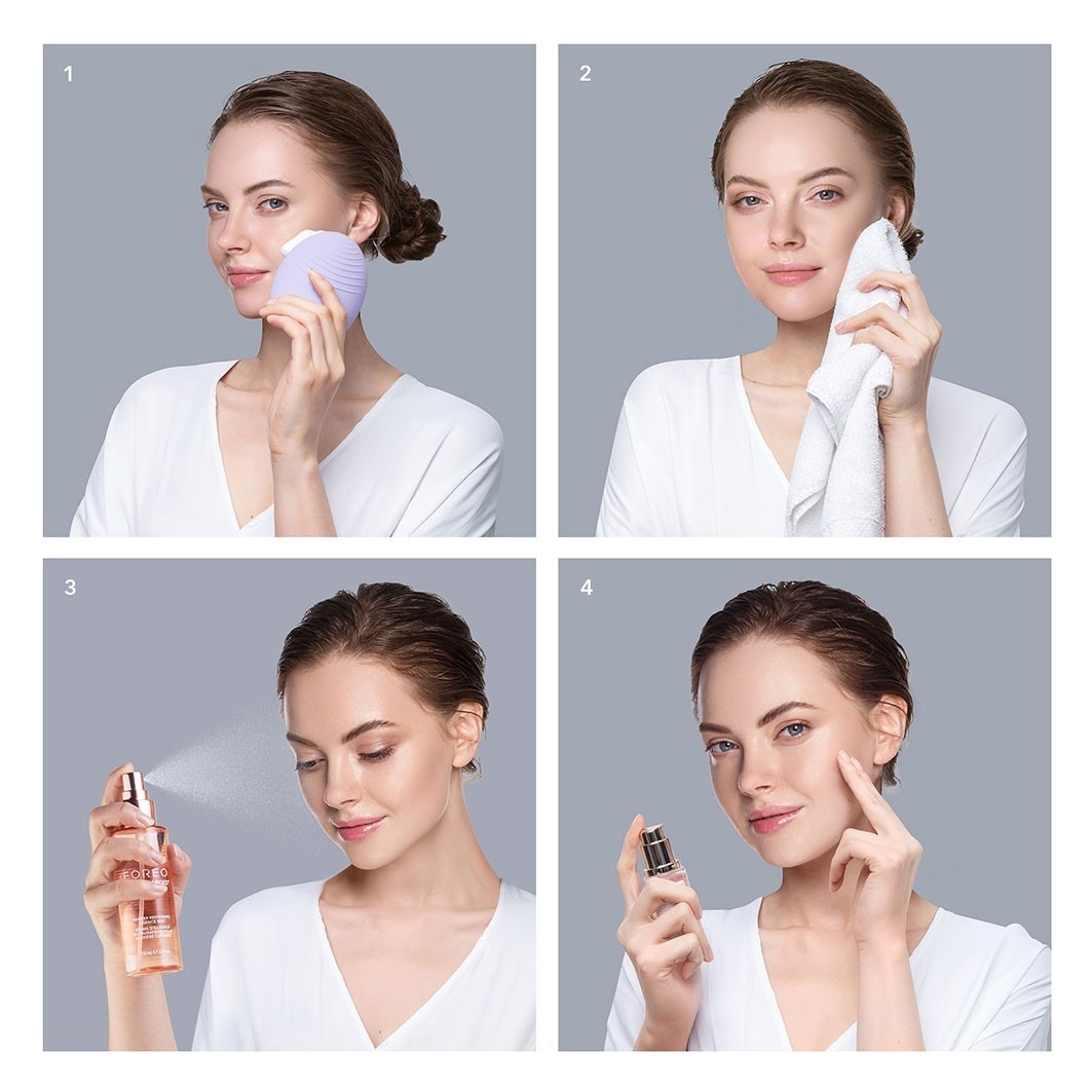 FOREO SUPERCHARGED™ Mgiełka esencjalna przywracająca barierę ochronną