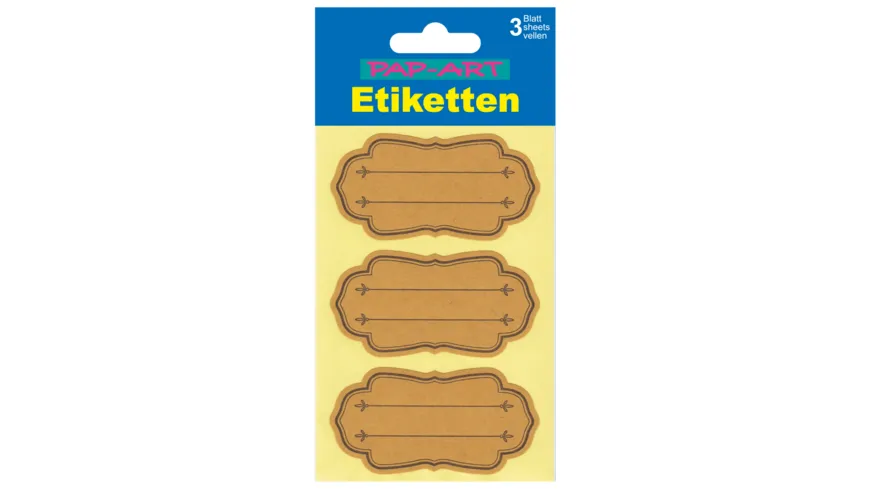 PAP-ART Einmach-Etiketten Früchte 704-06