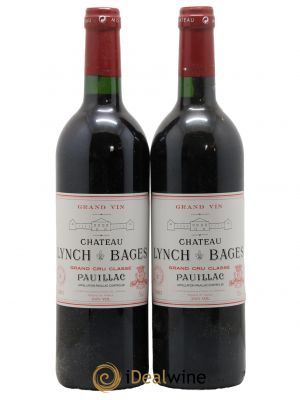 Château Lynch Bages 5ème Grand Cru Classé  2001 - Lot de 2 Bouteilles