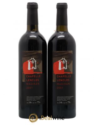 Madiran Chapelle Lenclos 2001 - Lot de 2 Bouteilles