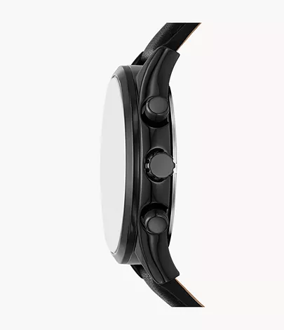 Fossil Outlet Uhr Fenmore Multifunktionswerk Leder schwarz