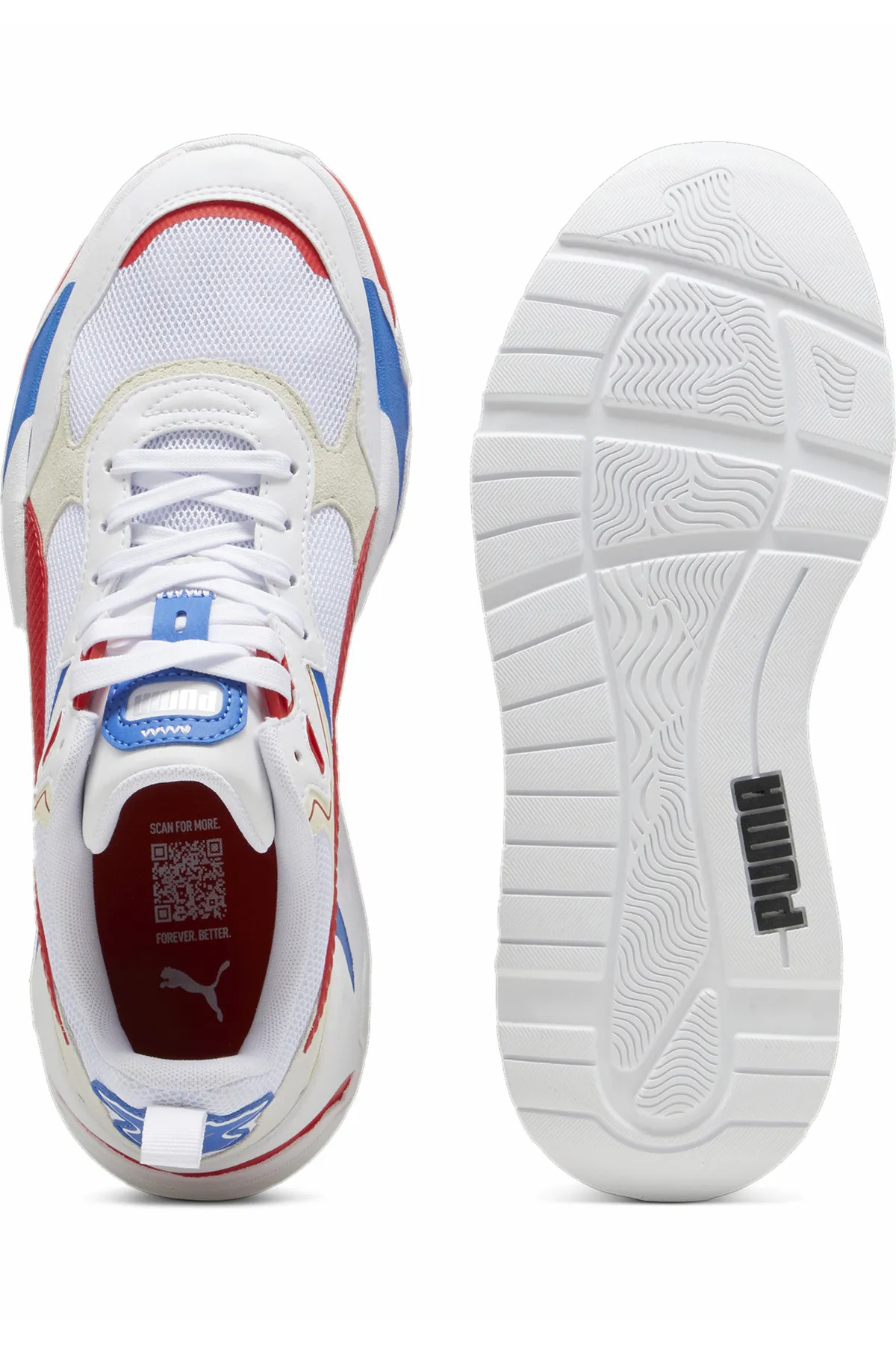 Puma  Sneaker - Weiß - Flacher Absatz