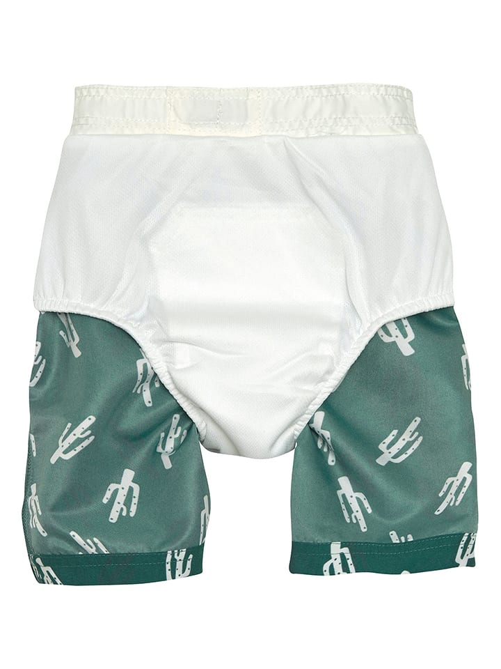 Lässig Badeshorts in Grün/ Grün günstig kaufen