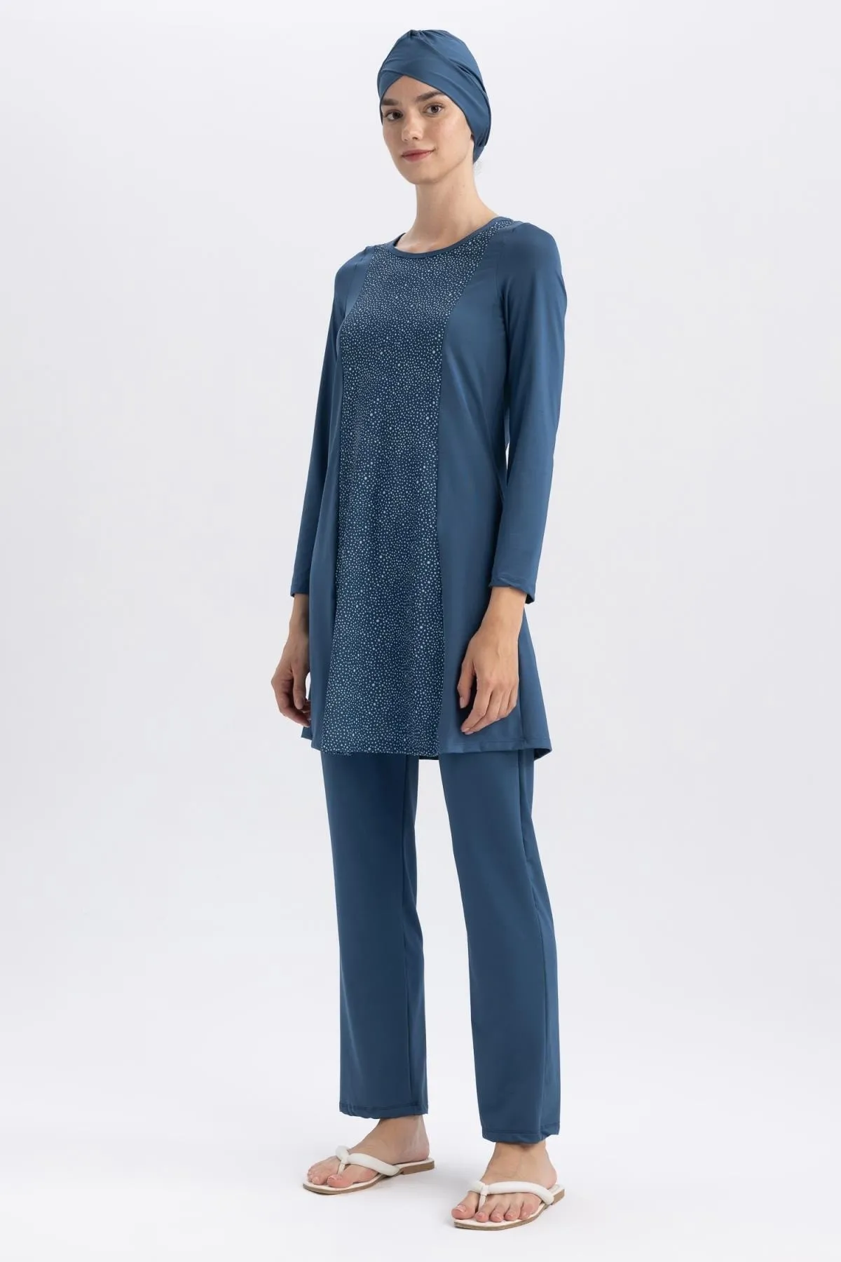 DeFacto  3-teiliger Burkini mit normaler Passform B0870ax23sm