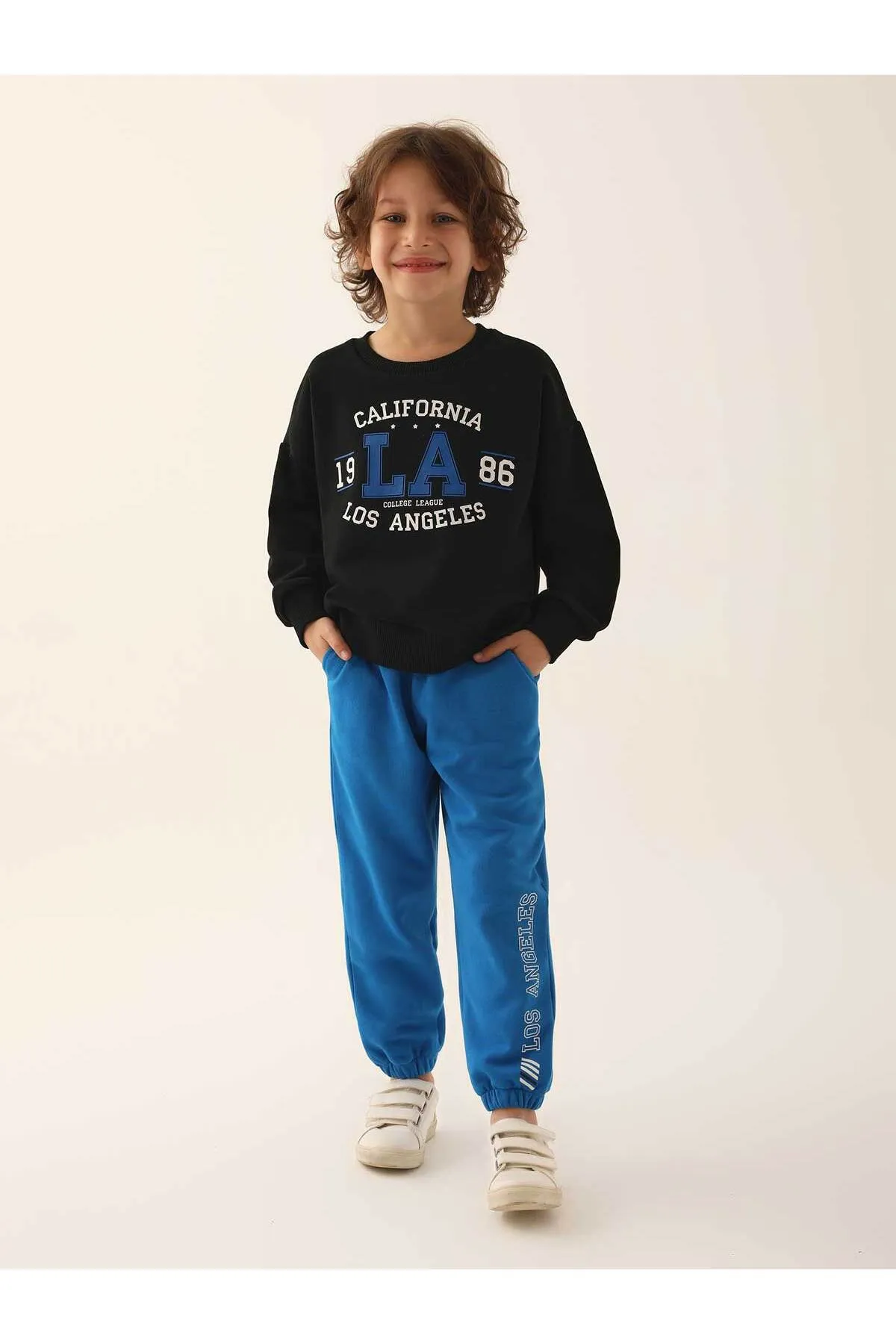 ROLY POLY  Trainingsanzug-Set für Jungen im Alter von 2–7 Jahren – Schwarz