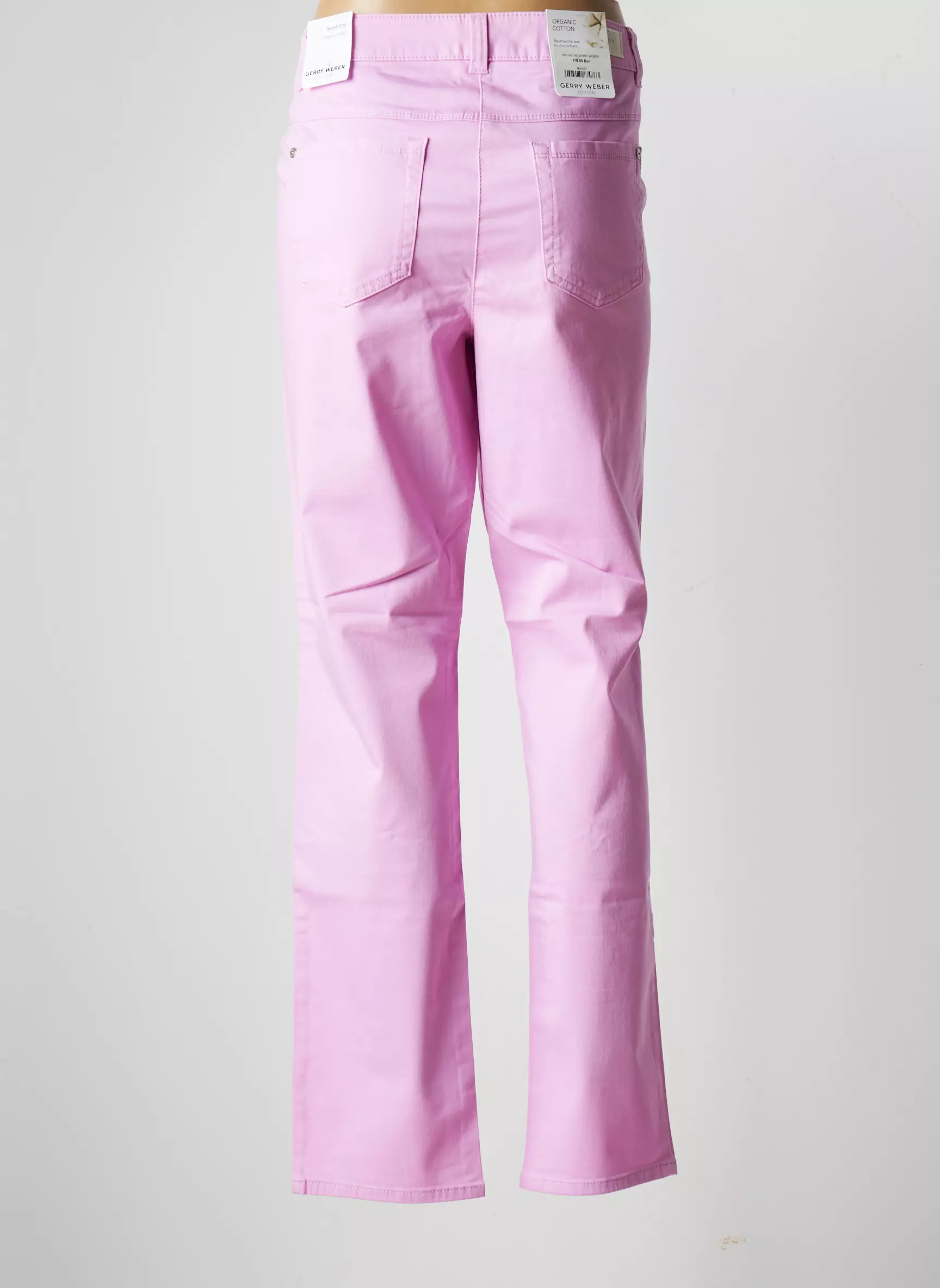 Gerry Weber Pantalons Slim Femme couleur rose