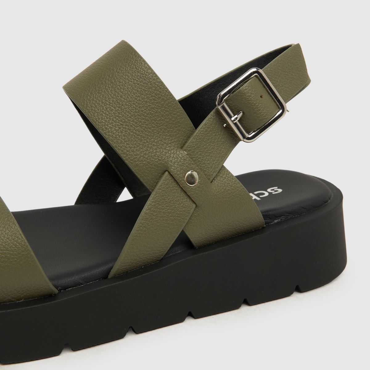 Tayla – Khakifärgade grova sandaler