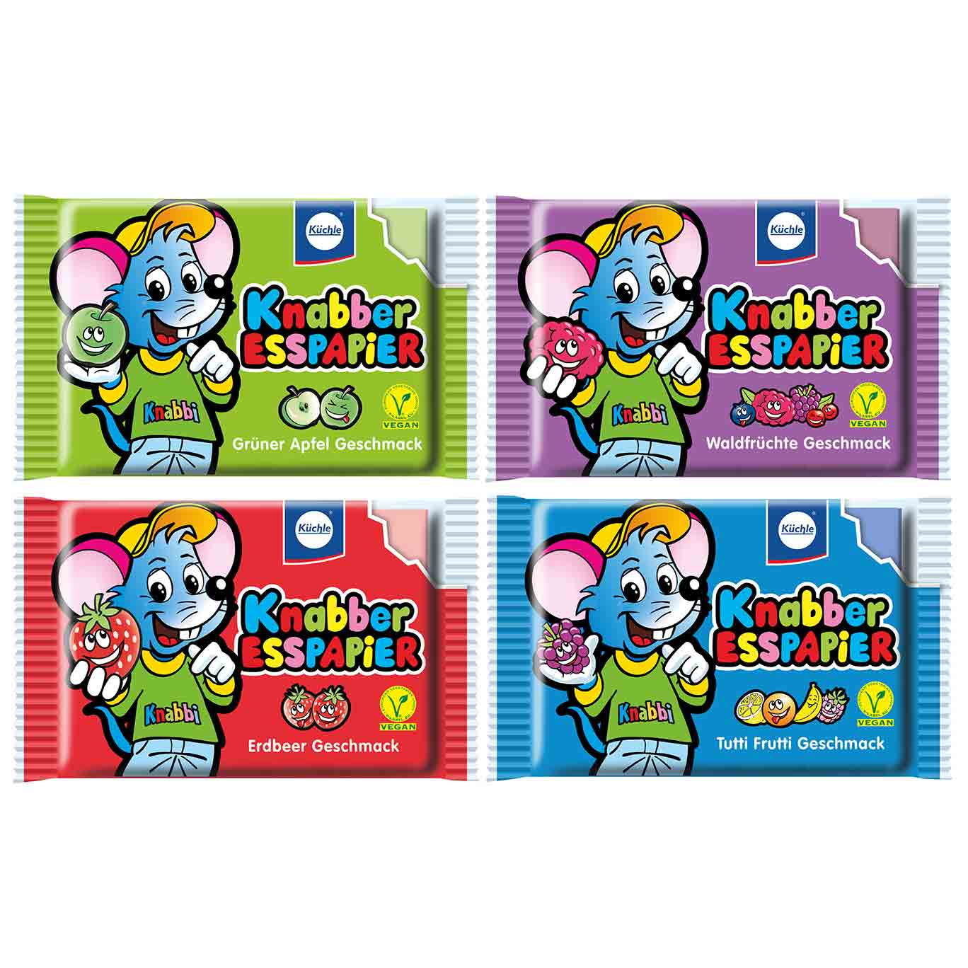 Küchle Knabber-Esspapier 5x25g