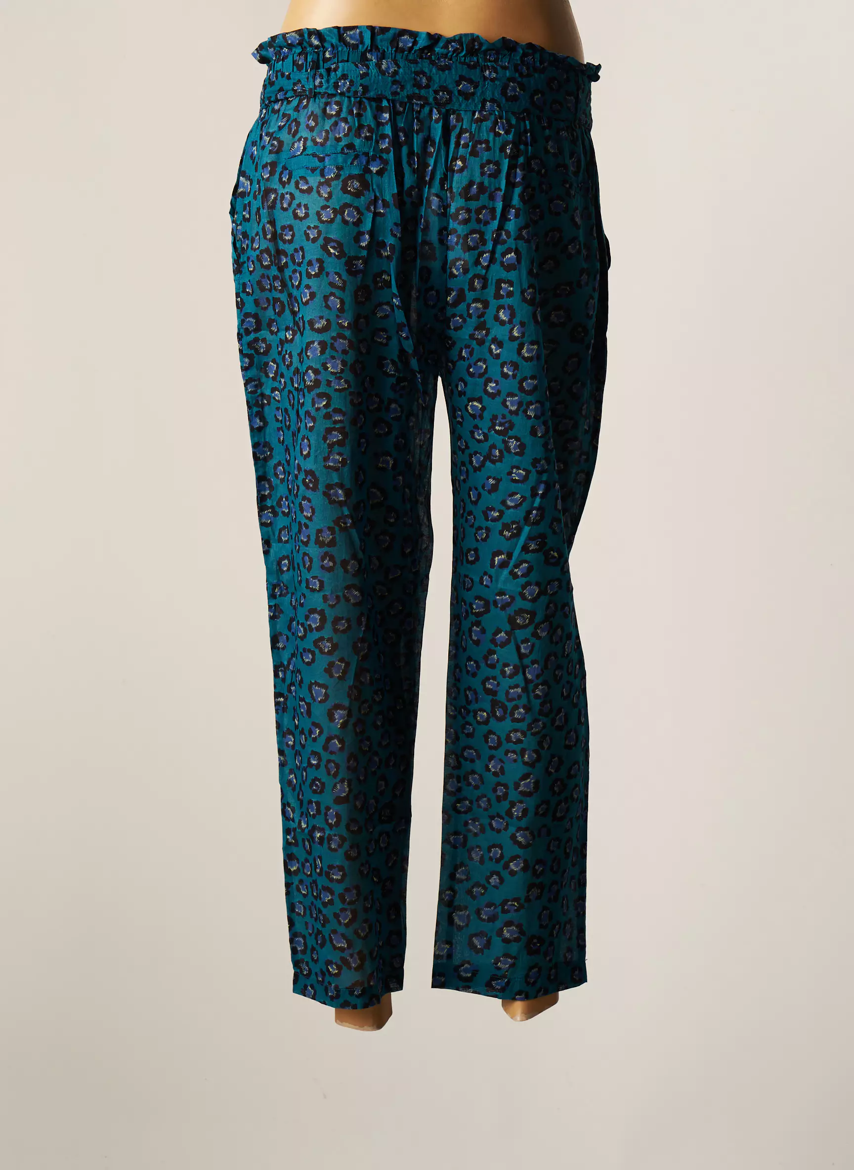 Hod Pantalon7 8 Femme couleur bleu