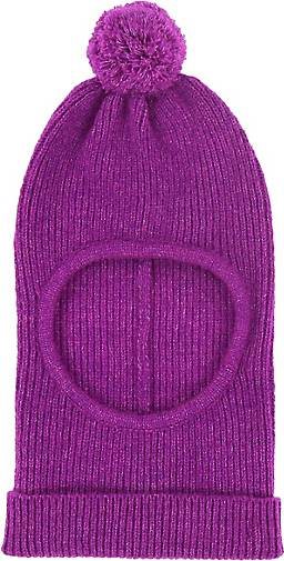 FRAAS Sustainability Edition - Gerippter Strick-Kapuzenschal mit Pompon