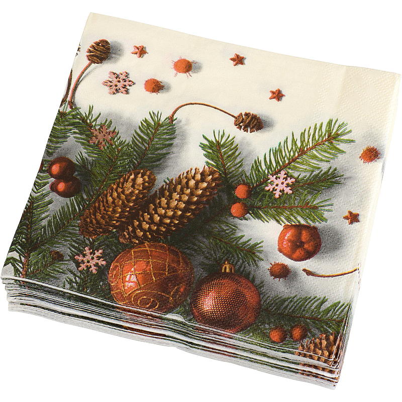 Vie Eco Servietter 20-pk 33x33 cm, Advent