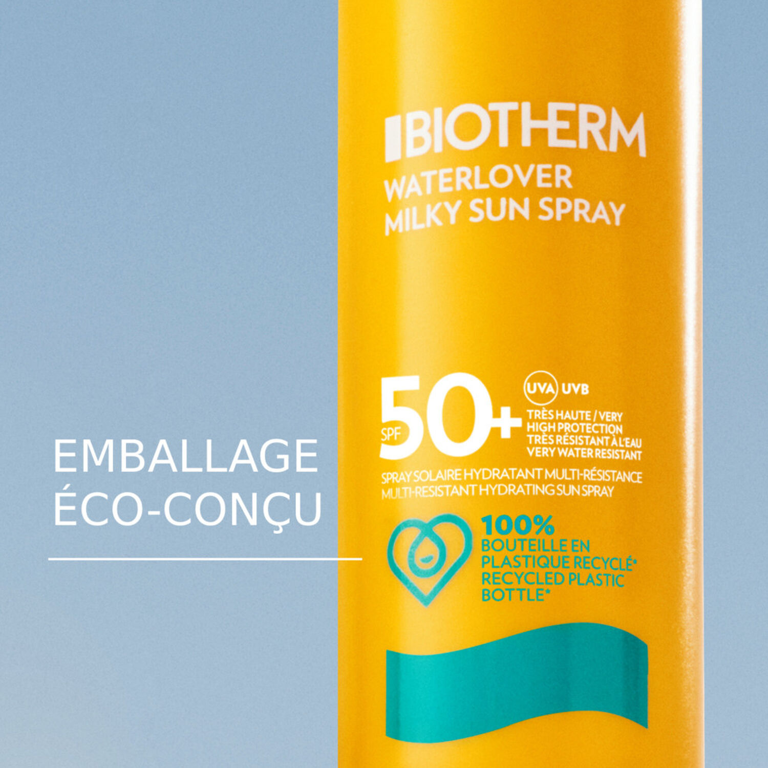 Biotherm Waterlover Spray Solaire Lacté SPF50+ Spray solaire hydratant multi-protection