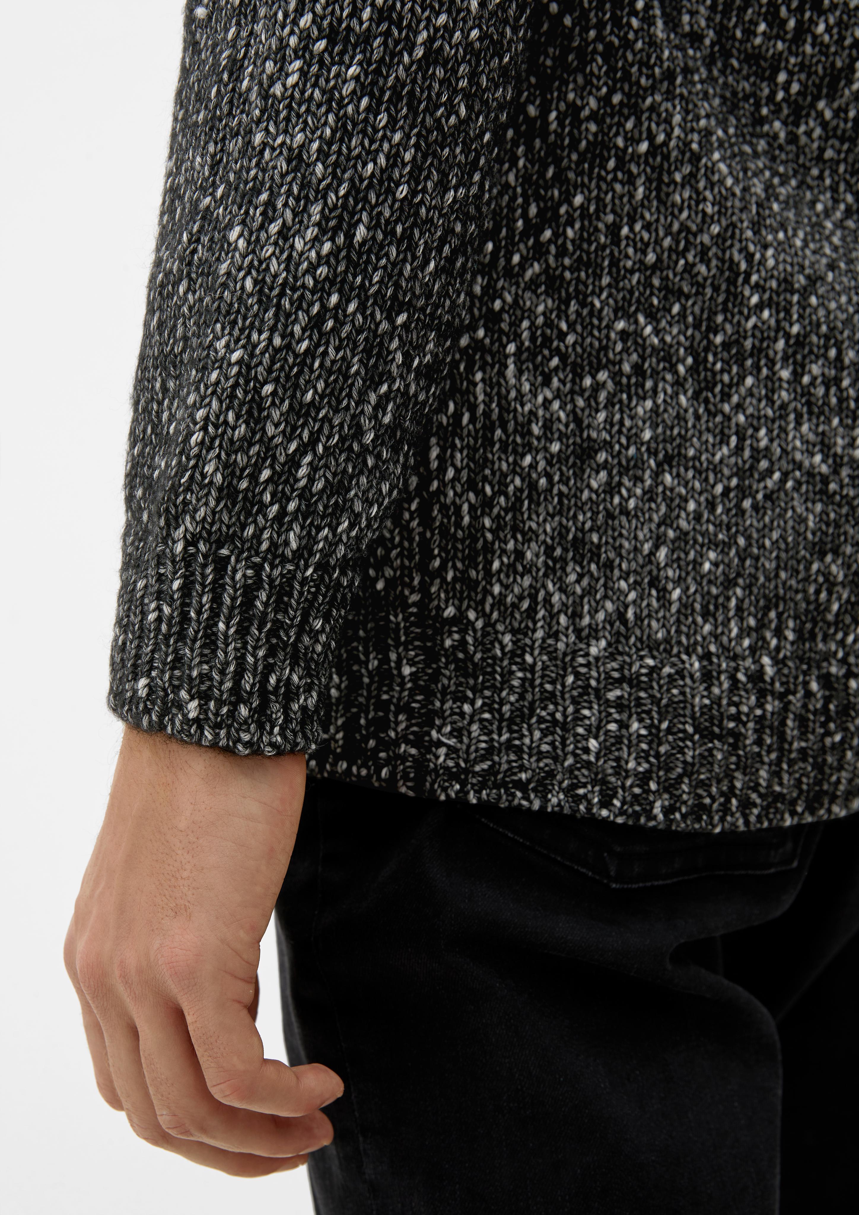 Strickpullover in melierter Optik  2124534-99X0