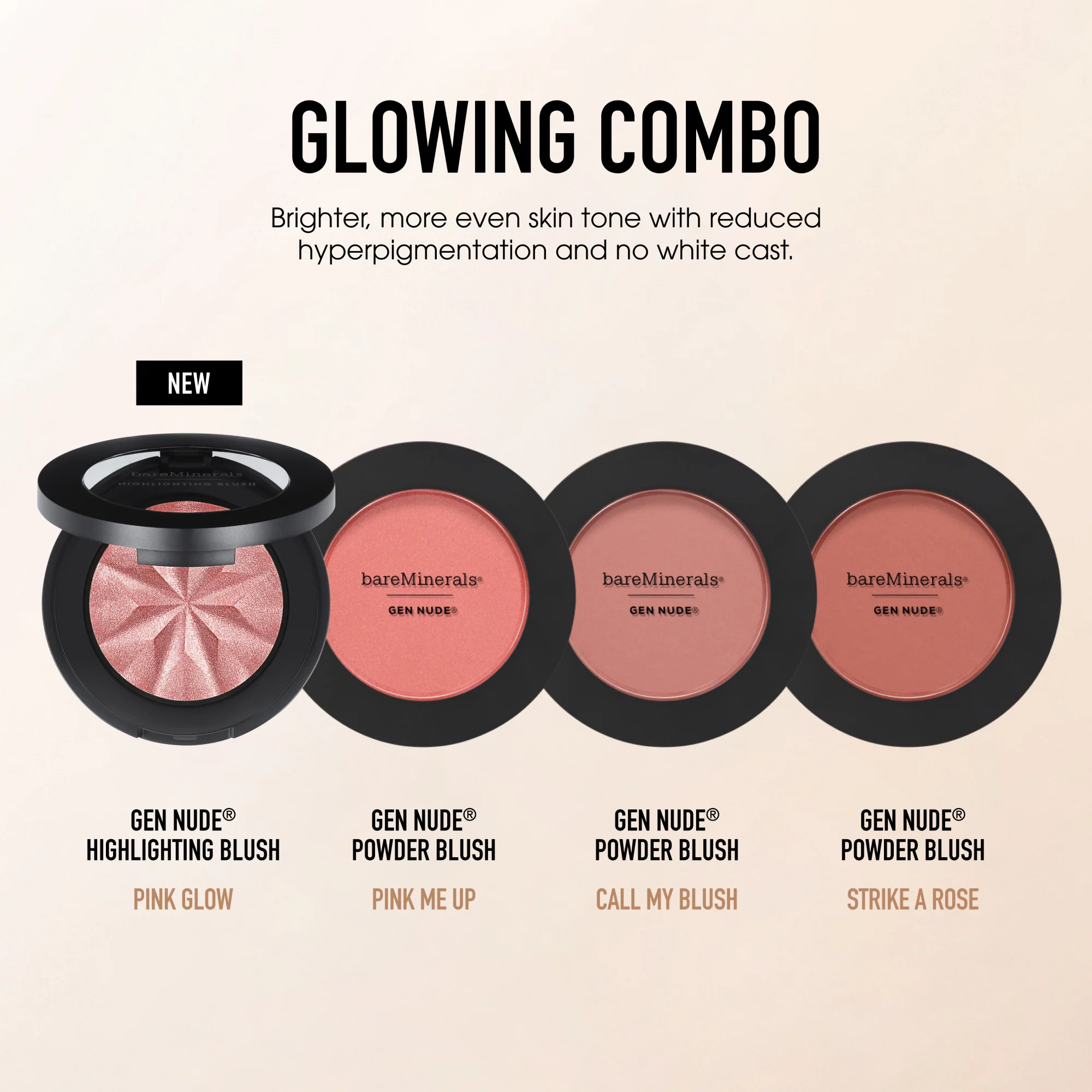 Colorete iluminador Viso Gen Nude - Colorete compacto, realzadores e iluminadores