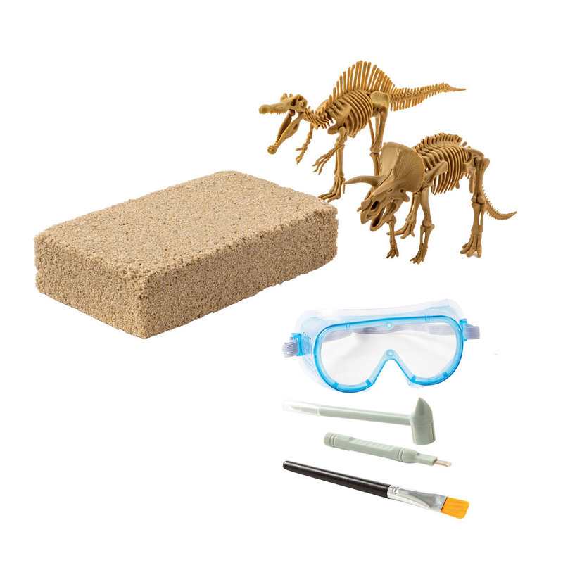 Coffret 2 dinosaures à déterrer Oxybul