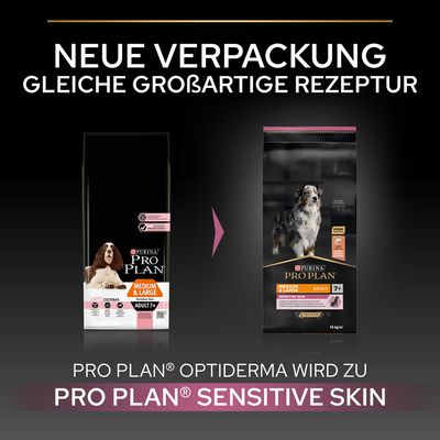 PURINA PRO PLAN Medium & Large Adult 7+ Sensitive Skin