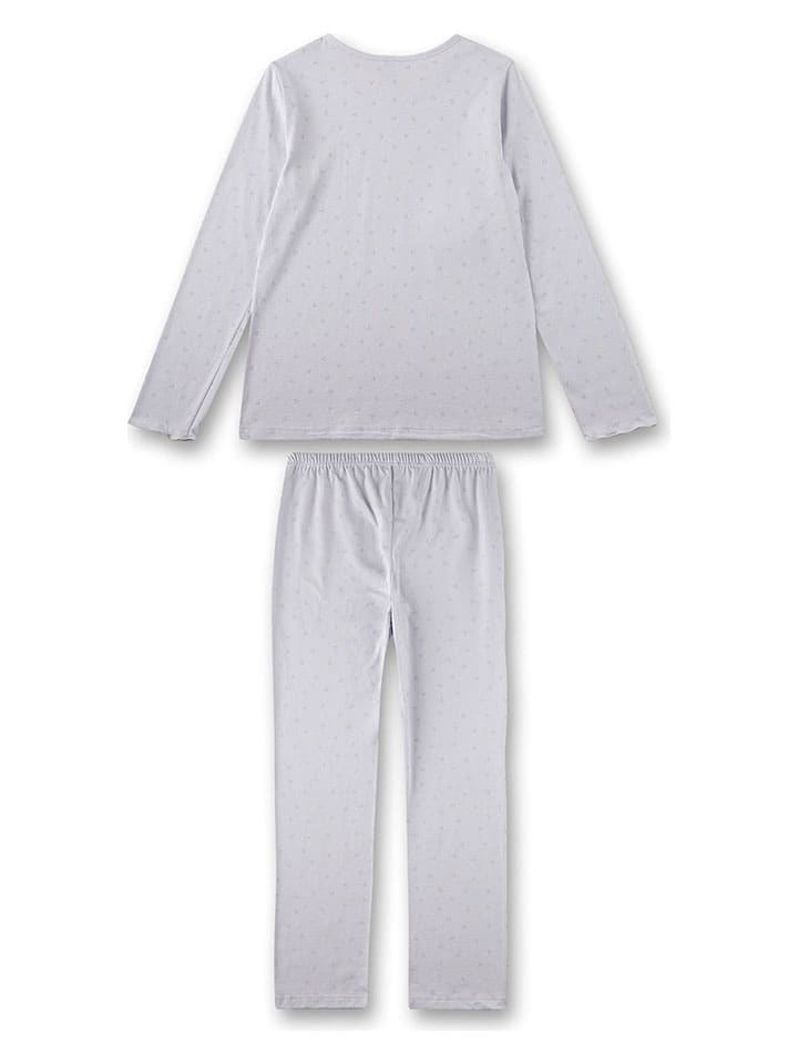 Sanetta Pyjama in Hellgrau günstig kaufen
