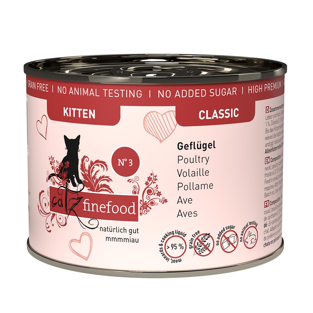 catz finefood Kitten No. 3 Geflügel günstig kaufen bei ZooRoyal