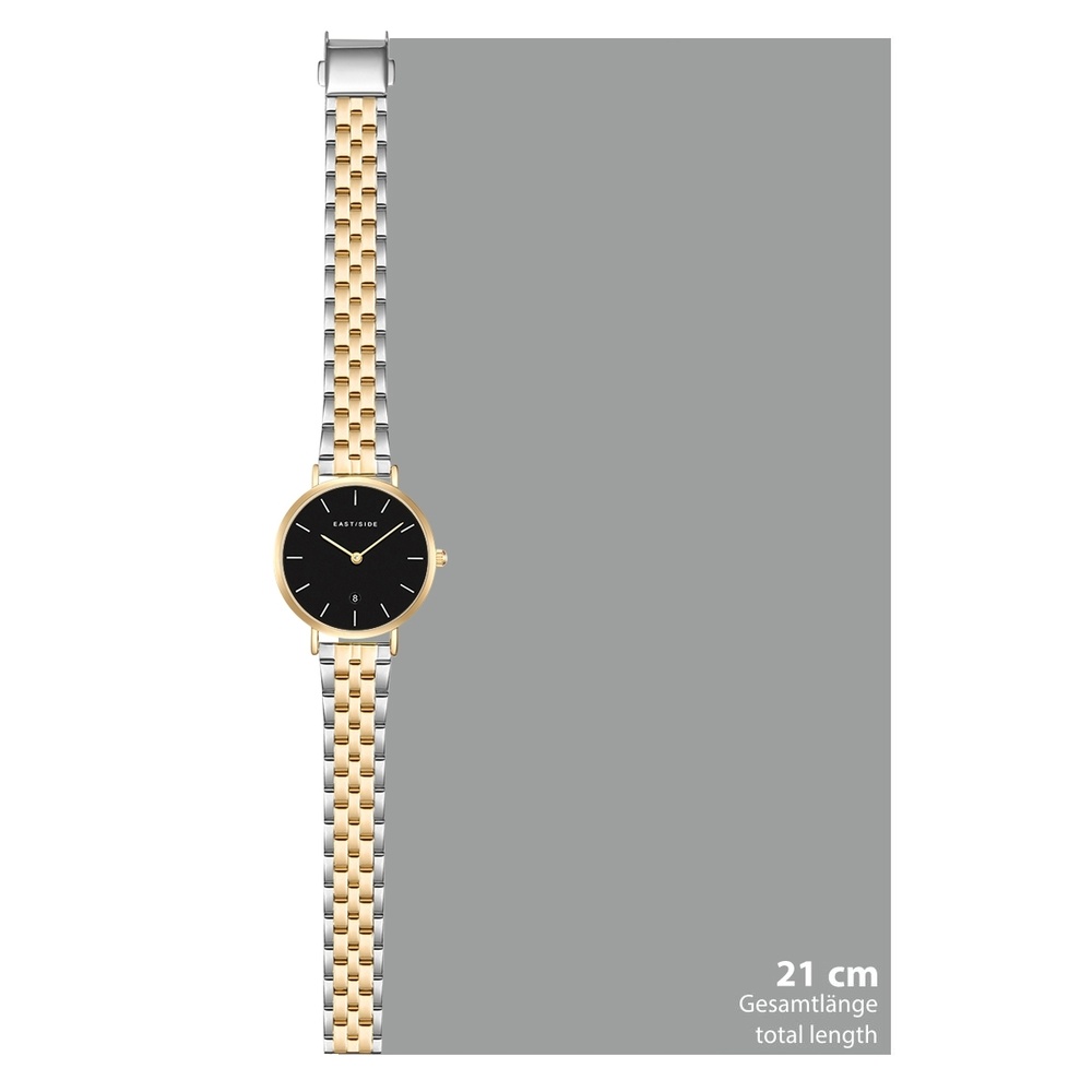 EASTSIDE Montre à quartz Bloomfield en Or jaune Acier inoxydable en Argent/or jaune Montre