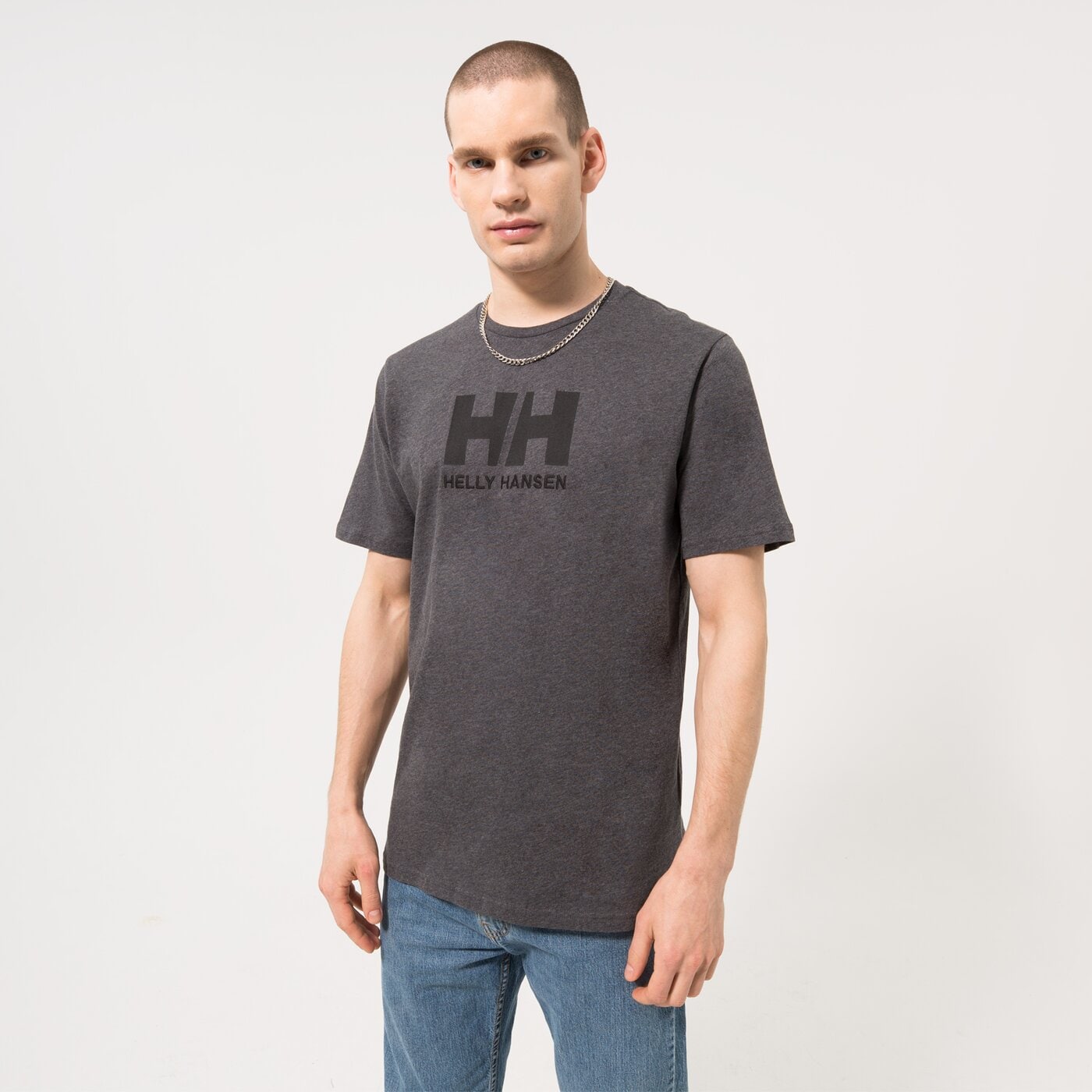 HELLY HANSEN T-SHIRT HH LOGO T-SHIRT Grau