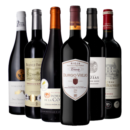 PACK 100% ROUGES MEDAILLES D'OR