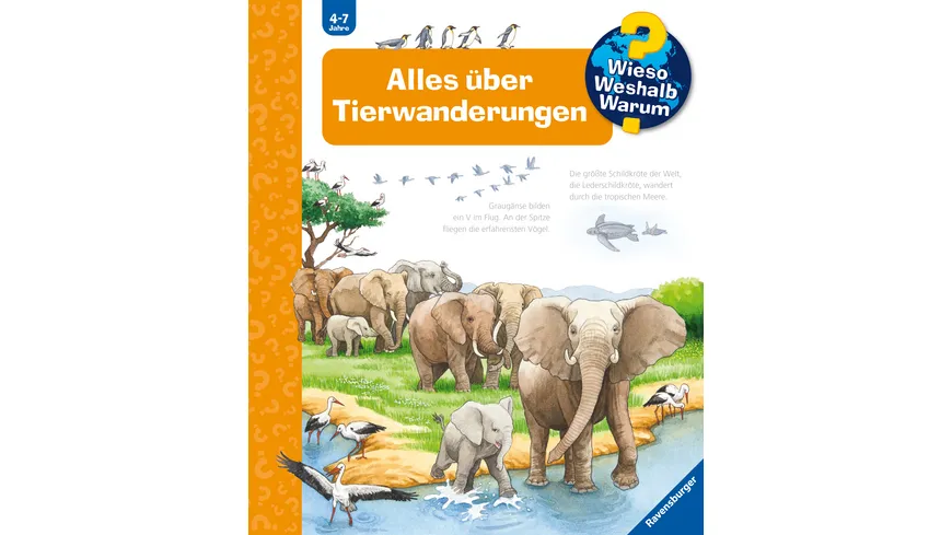Wieso? Weshalb? Warum?, Band 37: Alles über Tierwanderungen