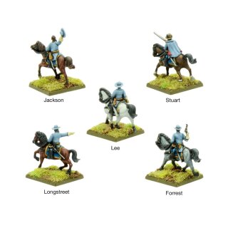 Black Powder Epic Battles: American Civil War Confederate Commanders