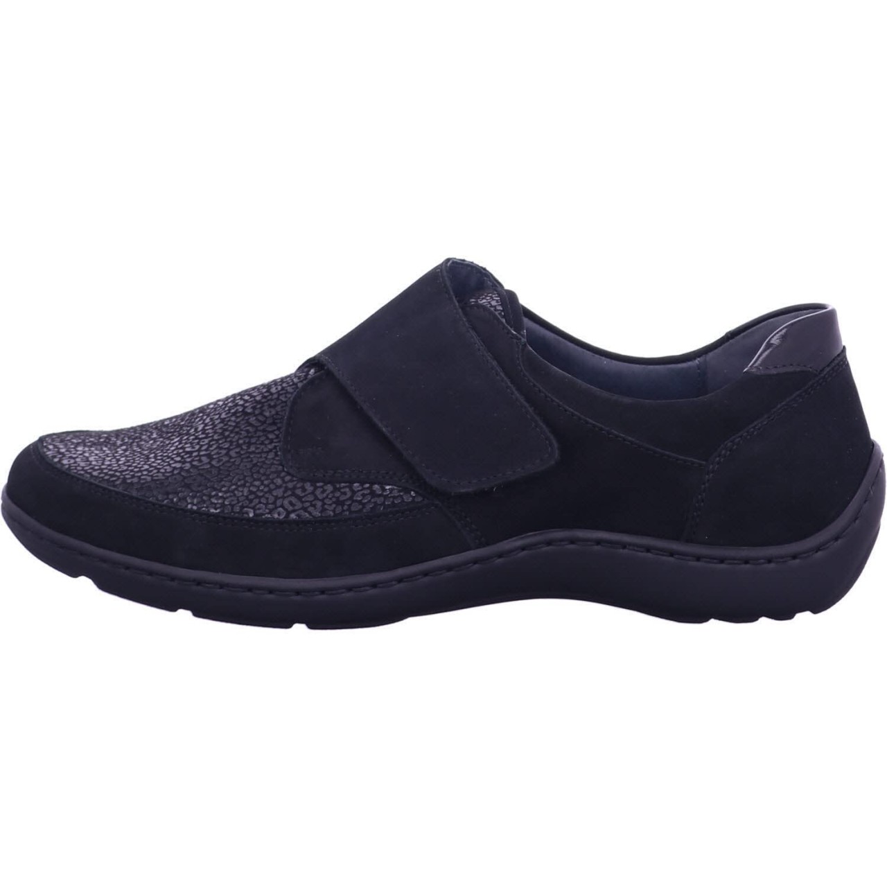 WALDLÄUFER Sportliche Slipper schwarz