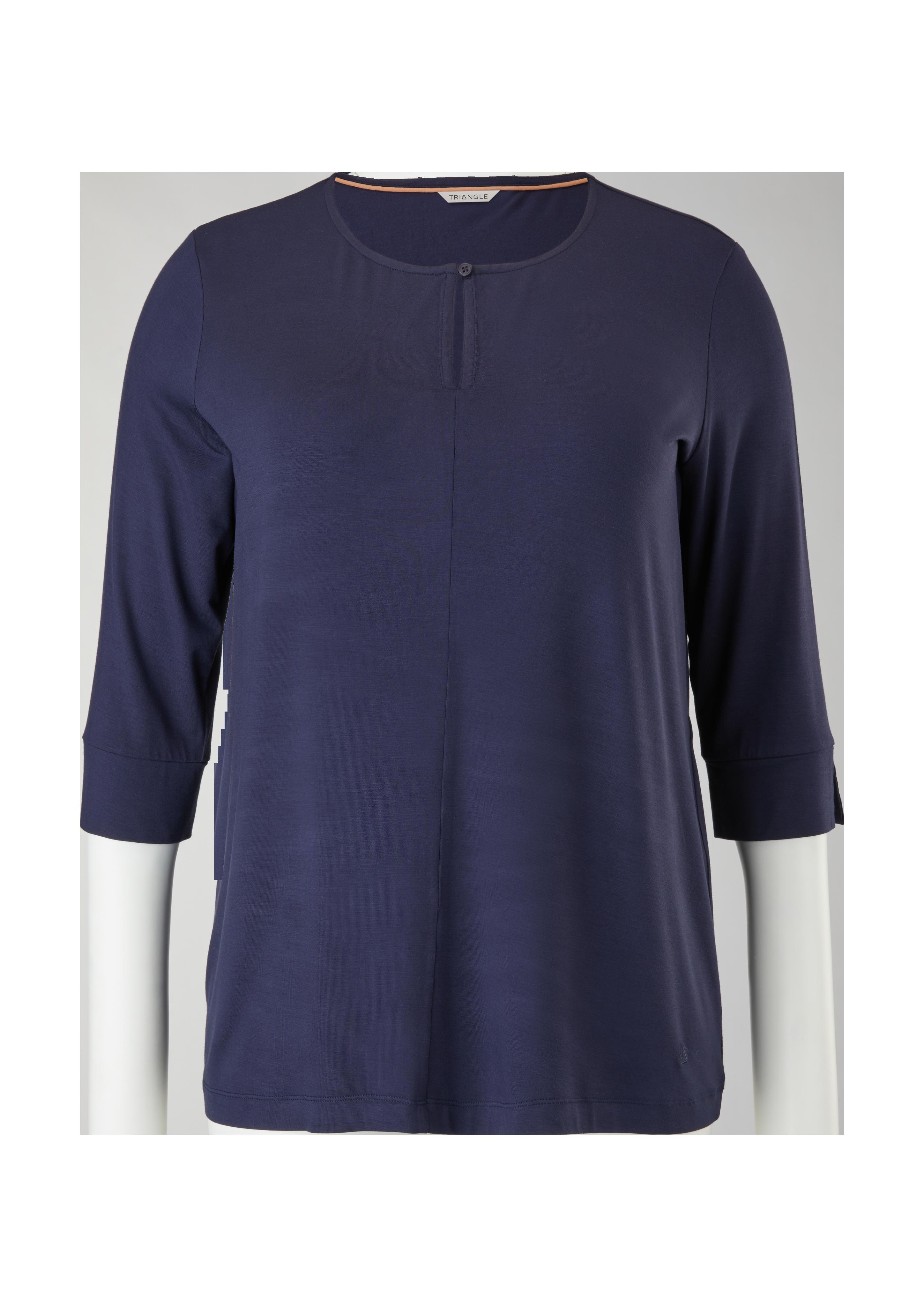 3/4-Arm-Shirt aus Viskosestretch  2126500-5959