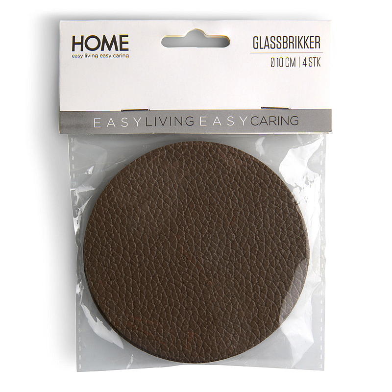 Home Bordskåner 4-pk brun