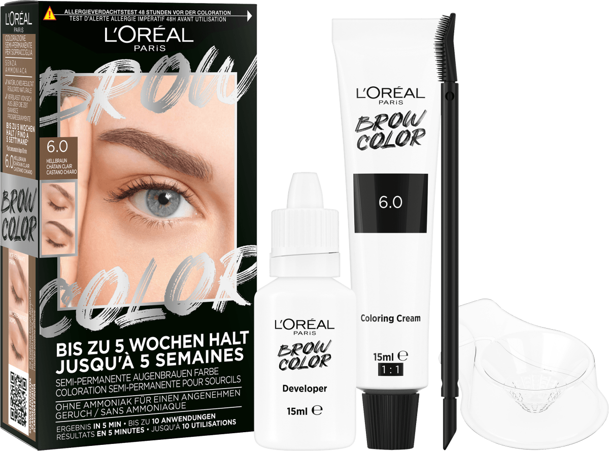 Augenbrauenfarbe 6.0 Light Brunette, 1 St