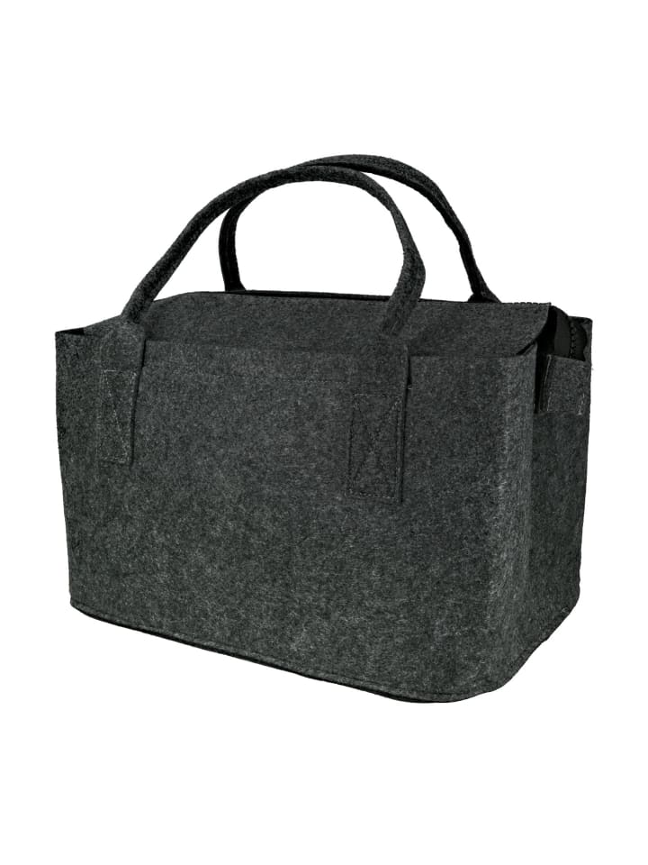 GMD Living 2er Set Filztasche mit Reißverschluss in Hellgrau & Dunkelgrau günstig kaufen onesize