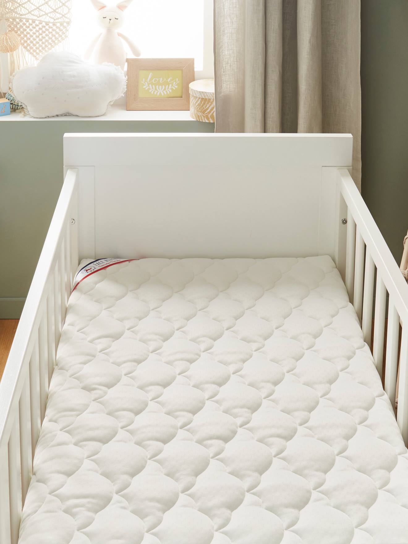 P'tit lit Baby Matratze Parfait P'TIT LIT, Bezug abnehmbar - weiß