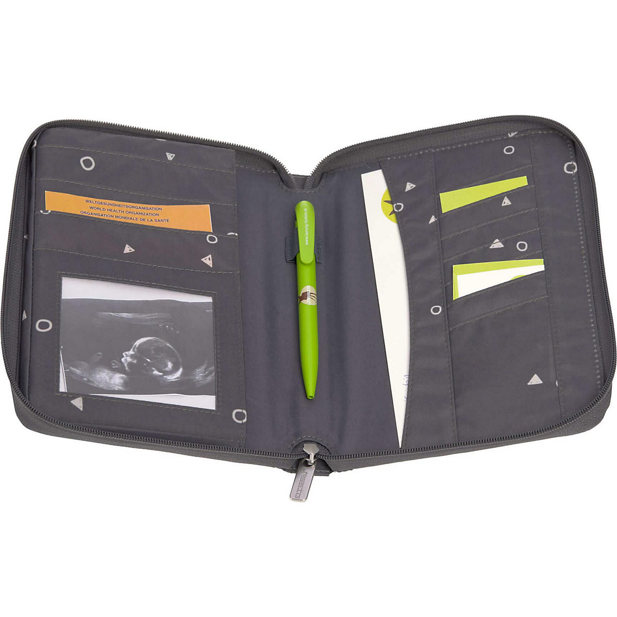 Mutterpasshülle/Etui Mum's Organizer Universe anthracite