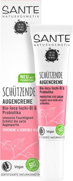 Sante Schützende Augencreme Bio-Inca Inchi-Öl & Probiotika Augencreme