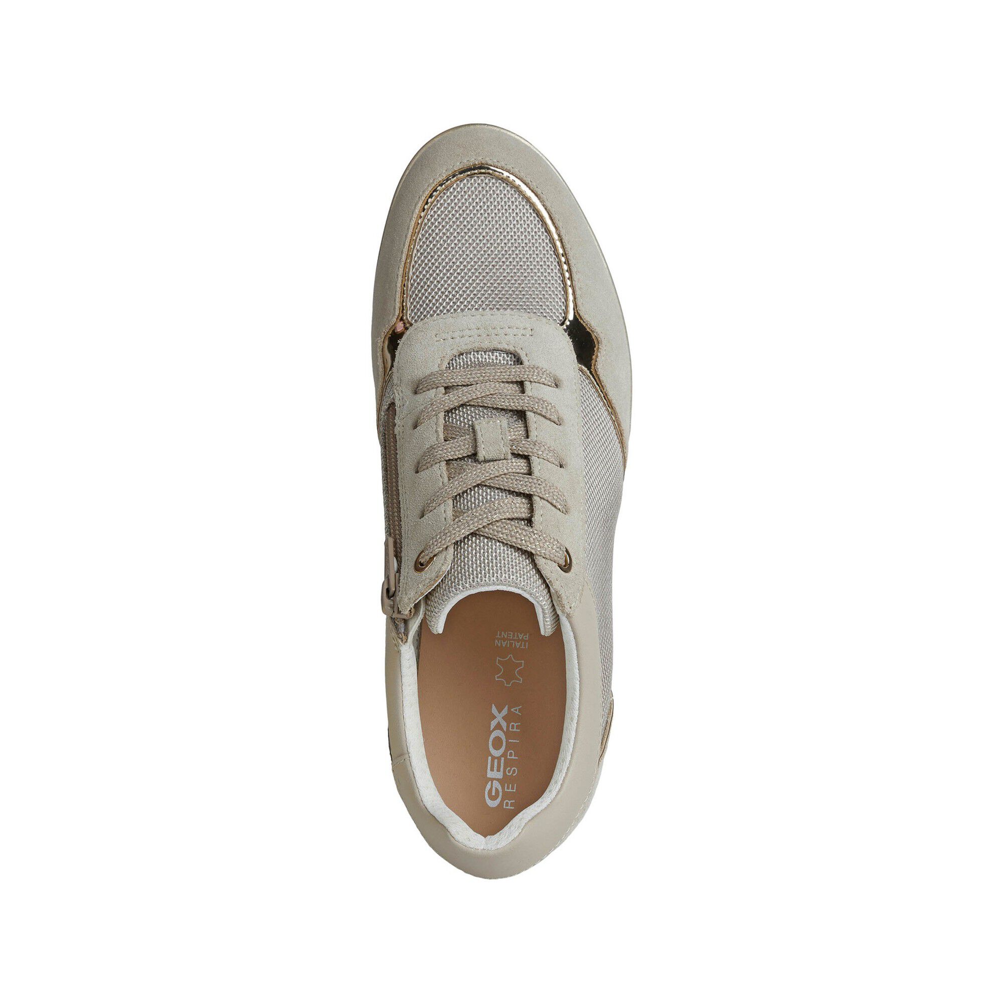 Baskets compensées Ilde beige