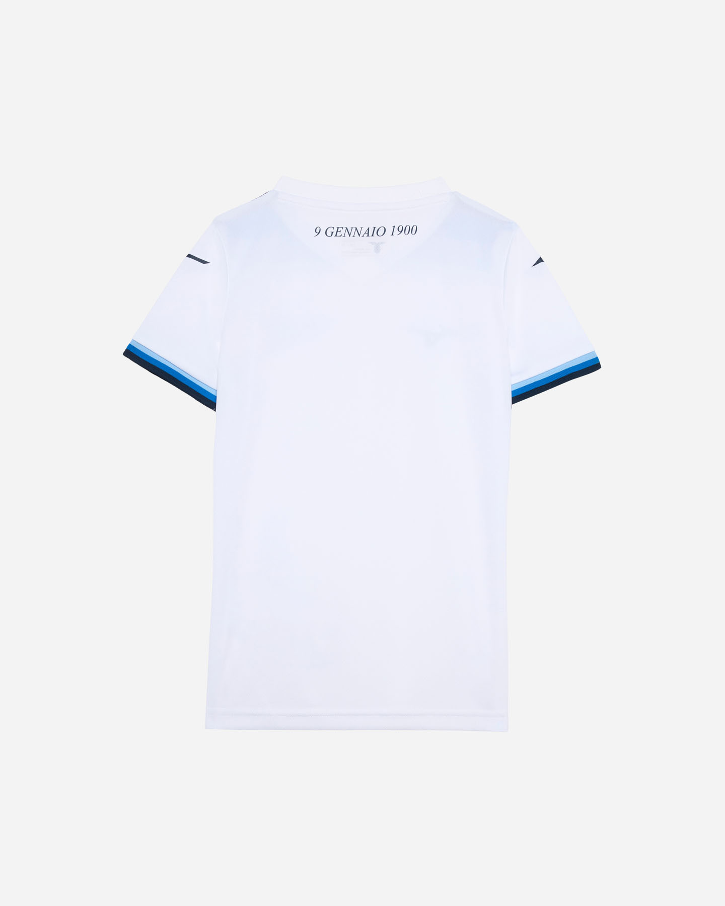 Oficjalna koszulka piłkarska Mizuno Lazio Home 125th Jr P2GABY7501