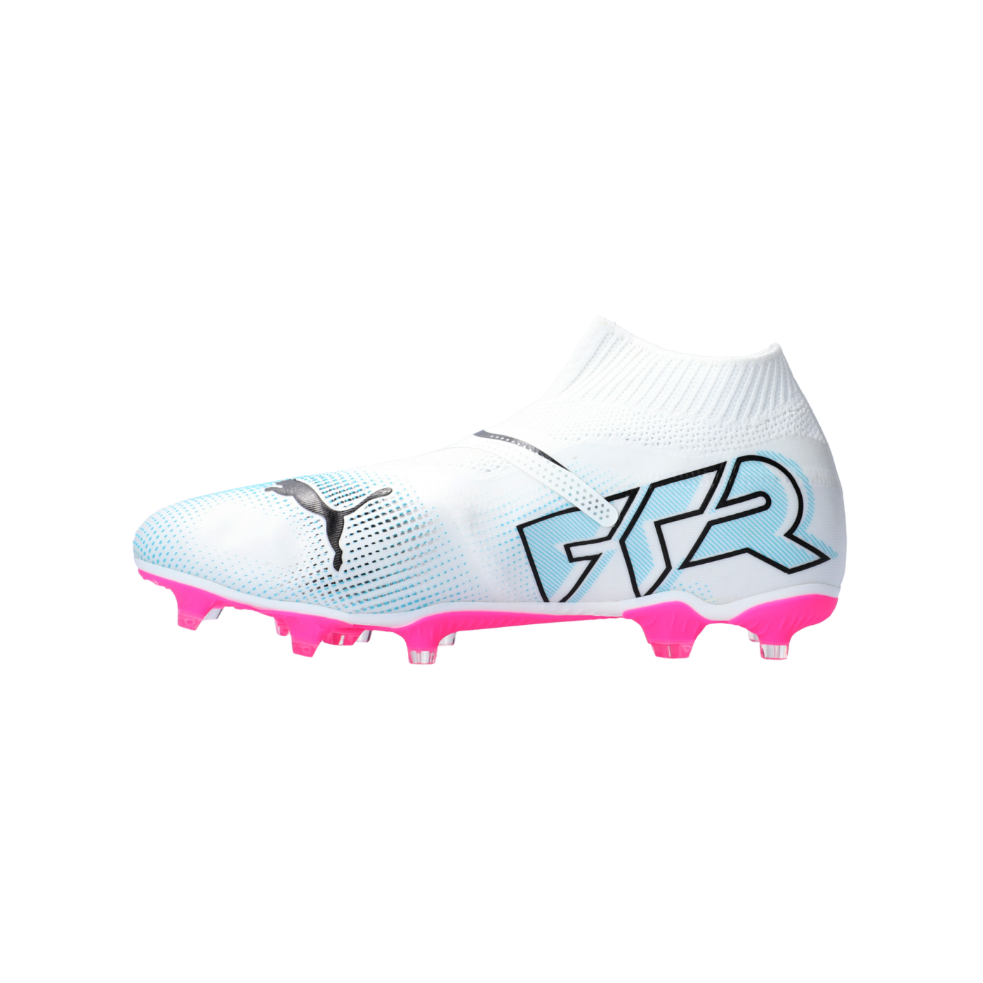 PUMA FUTURE 7 Match+ LL FG/AG Phenomenal Weiss Schwarz Pink F01