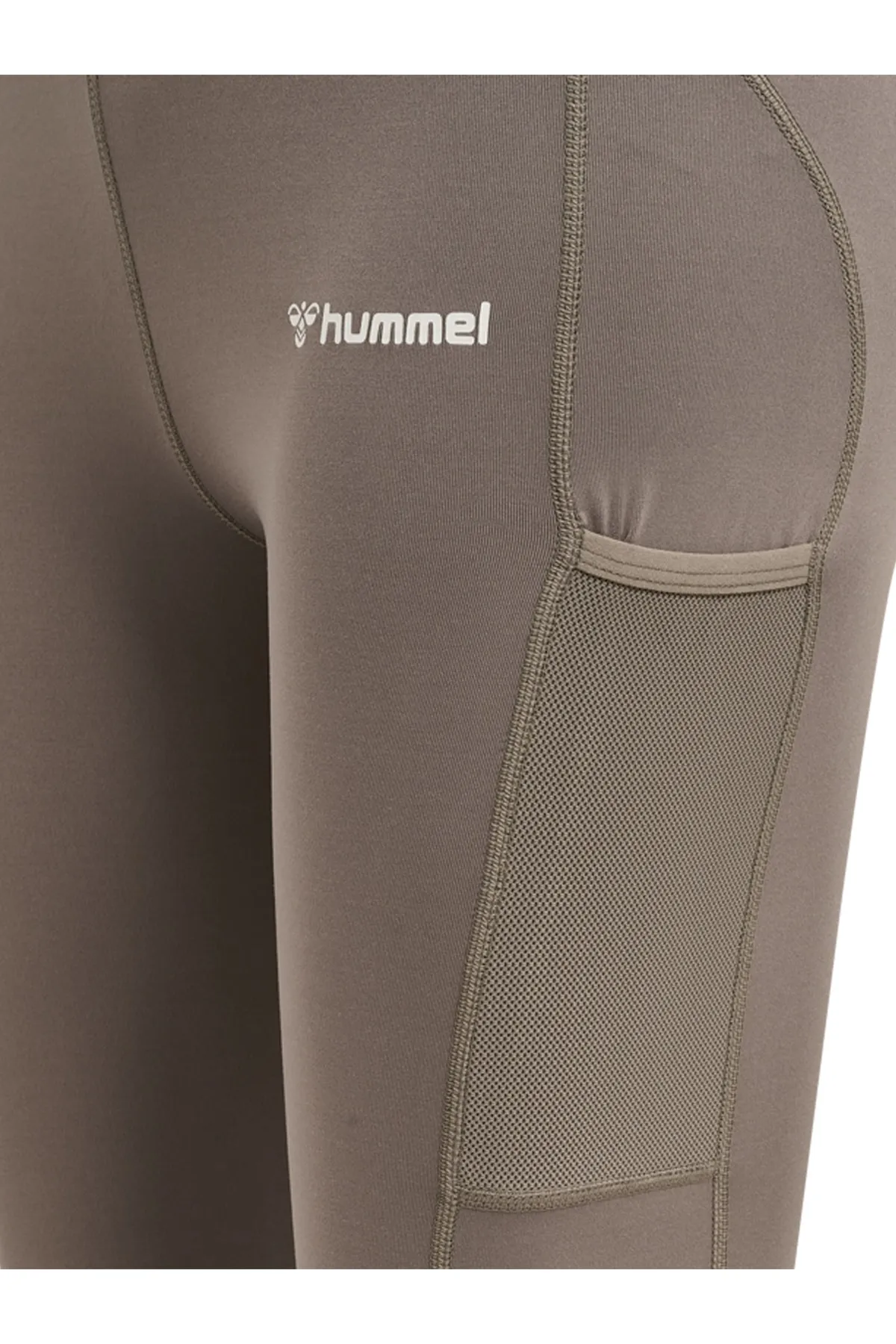 hummel  Sport-Leggings - Braun - Mittlerer Bund
