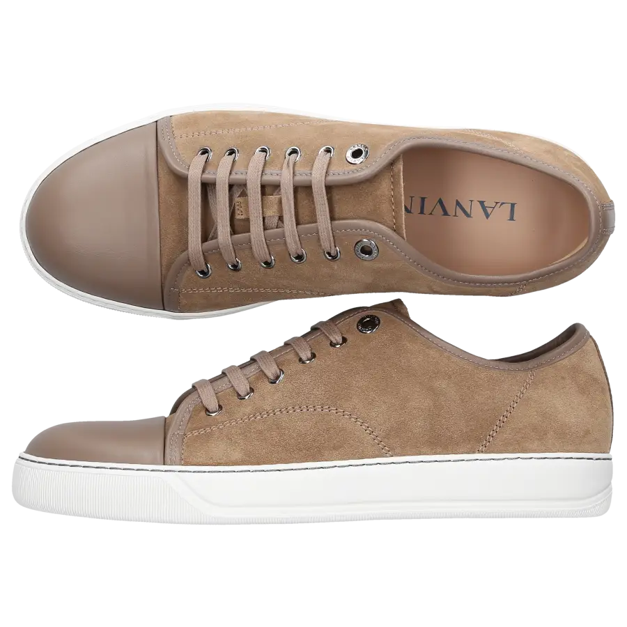 Lanvin - Sneaker low DBB1 Veloursleder - beige