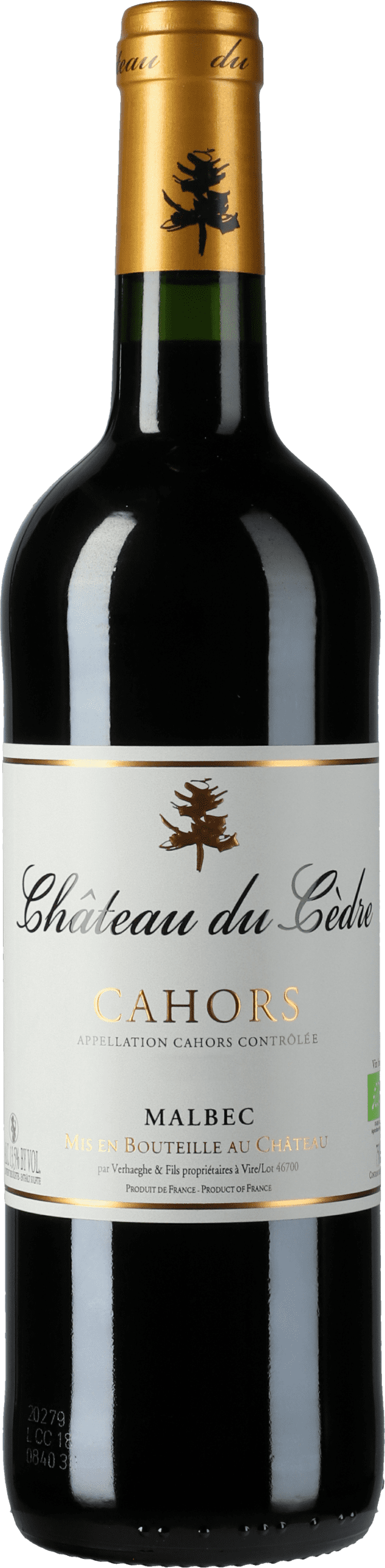 Chateau du Cedre: Cahors Rouge 2020