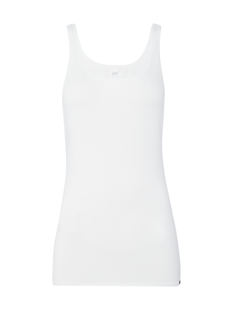 Tanktop im 2er-Pack in weiß