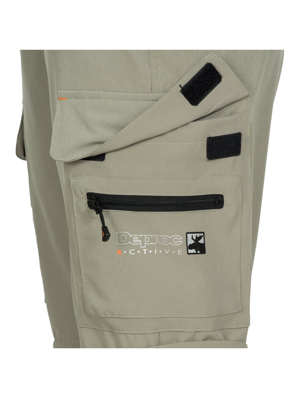 DEPROC Active Zip-off-Hose OUTDOORHOSE & TREKKINGHOSE KENTVILLE MEN CS FULL STRETCH ZIP-OFF abzippbare Hosenbeine