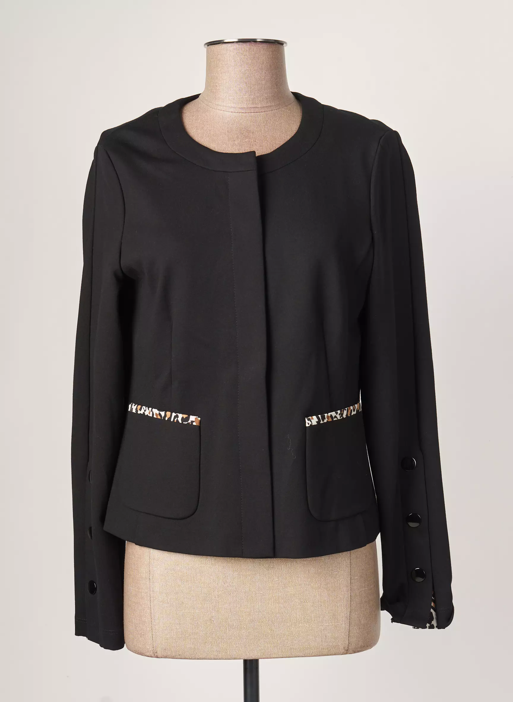 Gerry Wa Vestechic Femme couleur noir