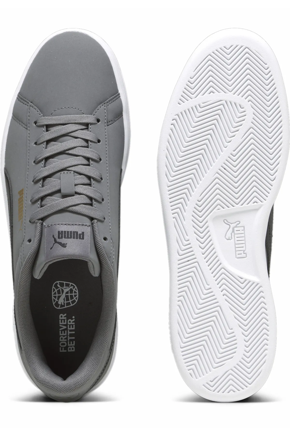 Puma  392336-02 Smash 3.0 Buck Unisex-Sneaker, geräuchert