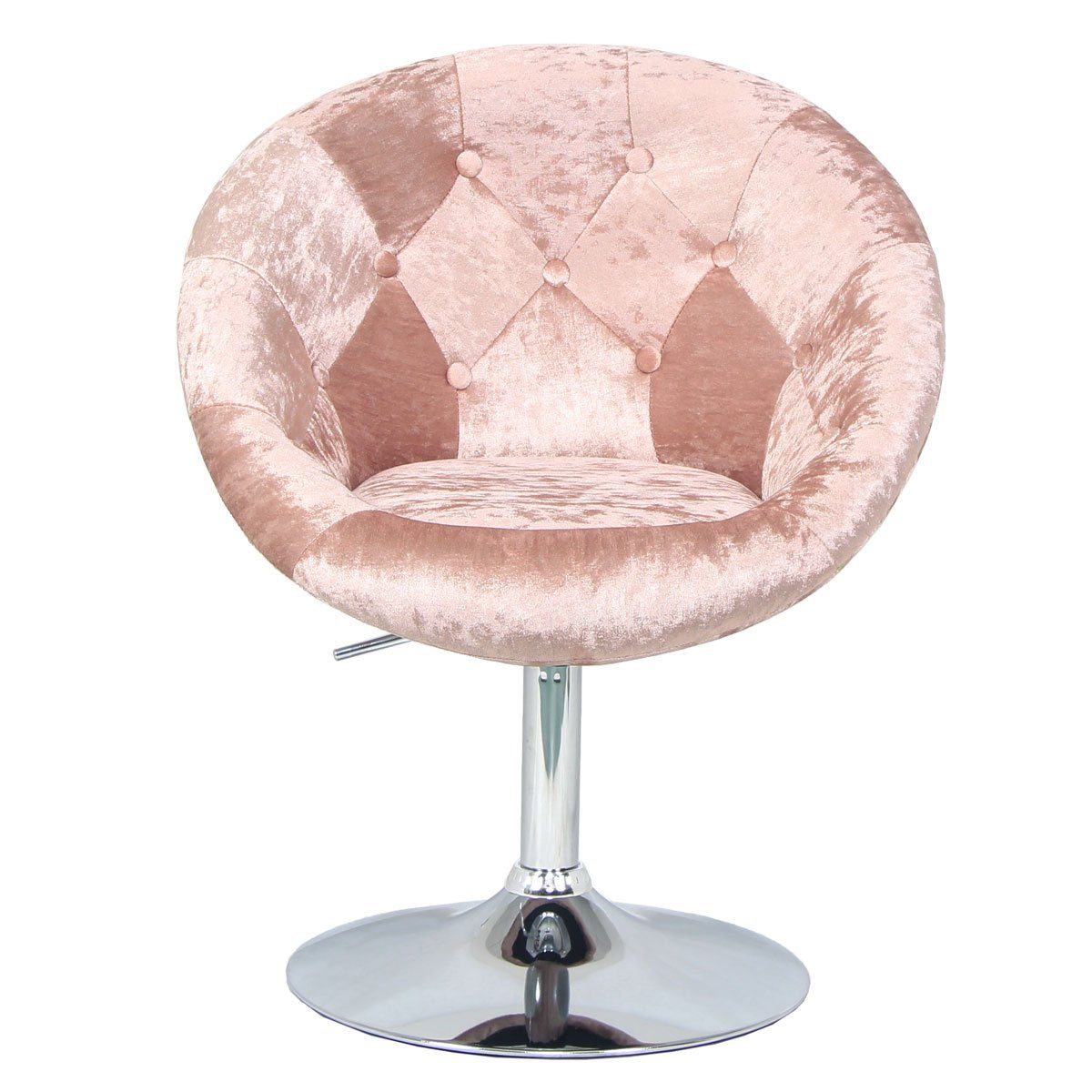 SVITA Chesterfield-Sessel HAVANNA, Retro-Design, Tellerfuß, stufenlos höhenverstellbar