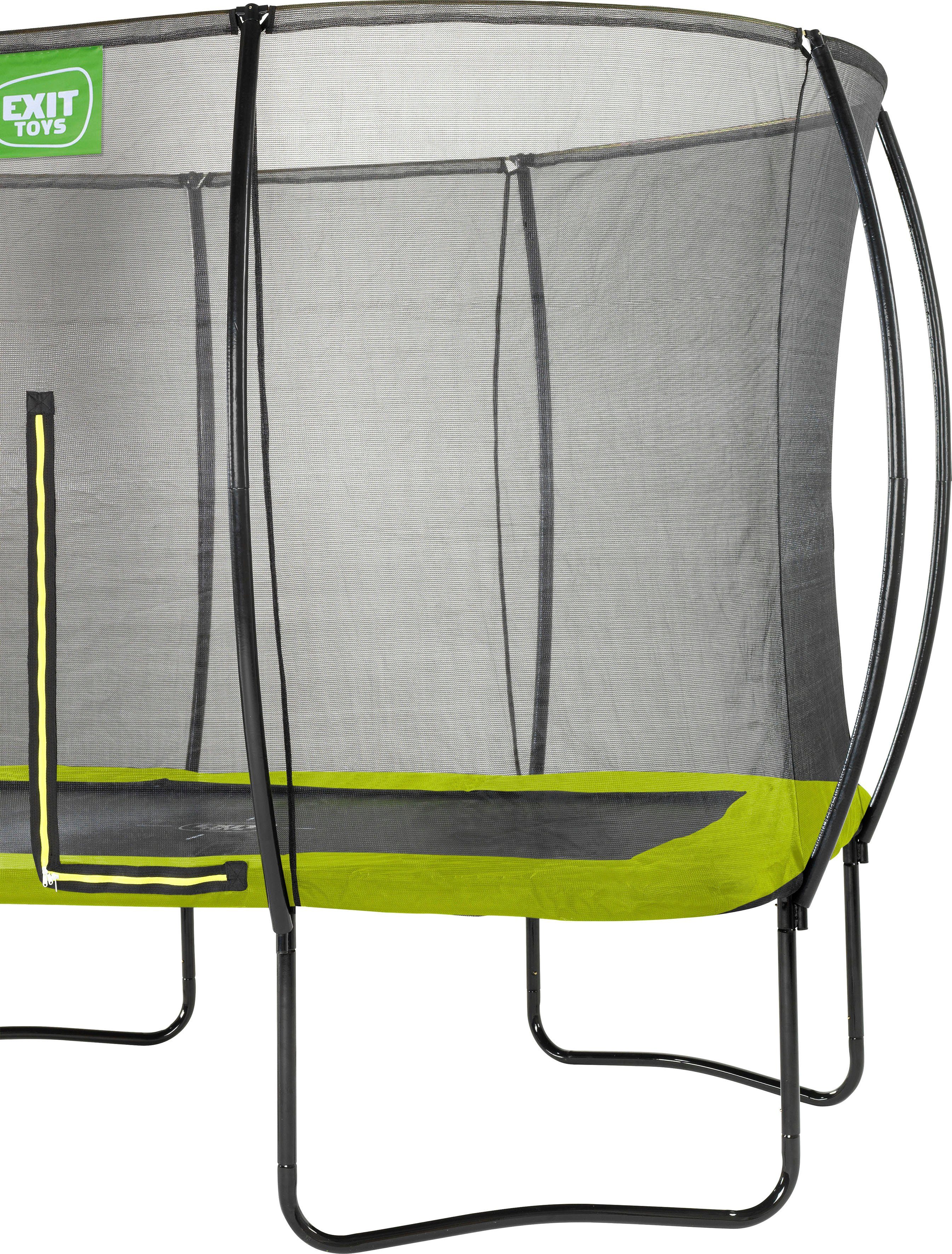 EXIT Gartentrampolin Silhouette, BxT: 214x305 cm, mit Sicherheitsnetz