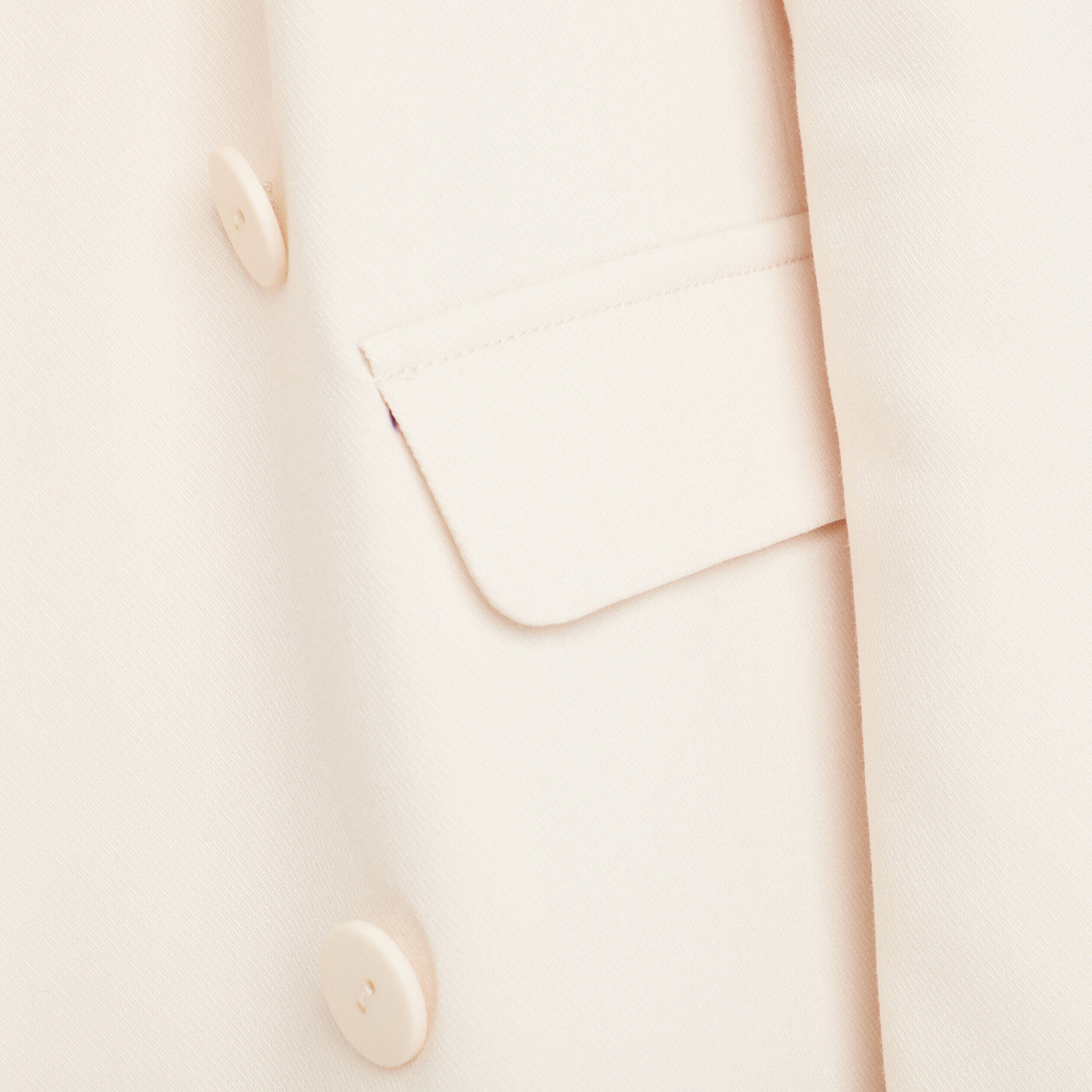 Veste esprit blazer droite ecru femme | Cache Cache